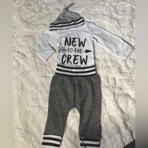 New to the Crew Matching Newborn Set